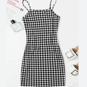 SHEIN Buffalo Plaid Dress